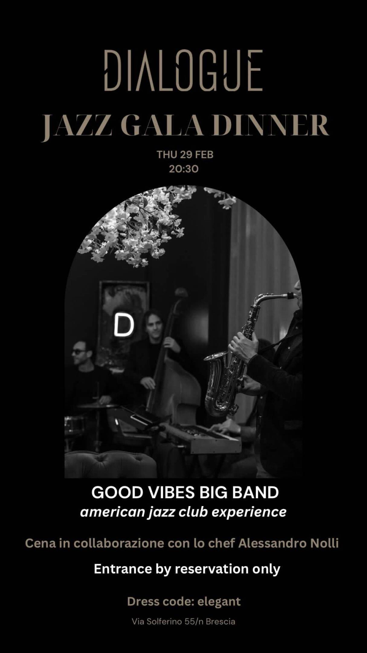 Dialogue - Jazz Gala Dinner 29 Febbraio 2024